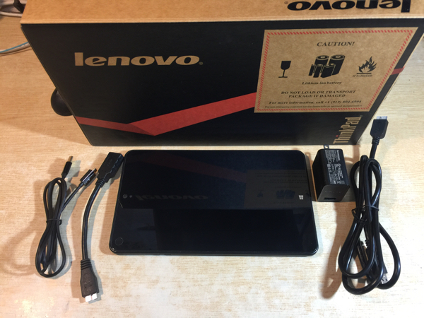 lenovo Thinkpad 8 windowsタブレット 20BQ-S04400 中古