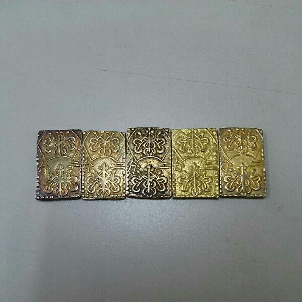 明治二分判金（明治二分金、止メ分）の買取価格 明治二分判金 古銭買取