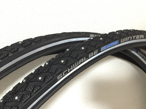 冬用スパイクタイヤ Schwalbe WINTER 700×30C 新品2本 楽天1位 【公式