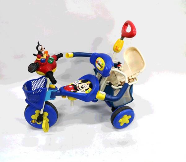アイデス おしゃべり カーゴ 三輪車 ミッキー