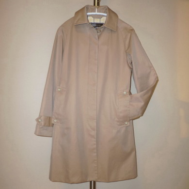 ◆トラディショナルウェザーウェアー◆ステンカラーコート◆ベージュ◆34◆