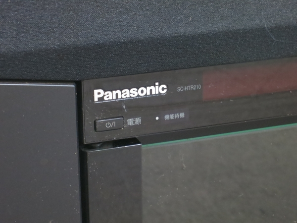 中古 Panasonic SC-HTR210-K 3.1ch シアターラック 直 O2271008 