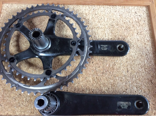 Campagnolo ＊F11 カンパ レコード ウルトラトルク カーボン クランク