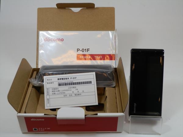 CC)○docomo Panasonic P-01F ブラック 美品