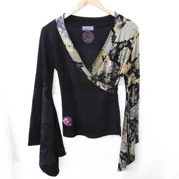 Qutie Flash キューティー フラッシュ◇和柄 切り替え 帯 コルセット