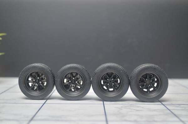 Aa 1/18 日産 スカイライン GT-R ハコスカ ［ホイール・タイヤ］_1