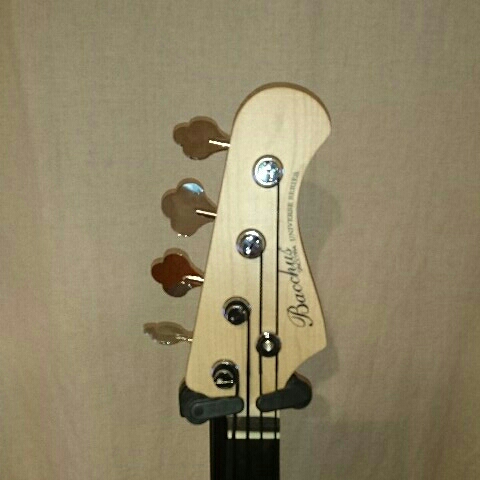 バッカスBJB-1R-FL(フレットレス) プチモディファイ