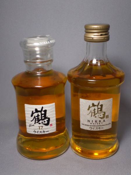 鶴 17年 含む ニッカウイスキー ミニボトル 7本セット ◎2 ニッカ鶴」の