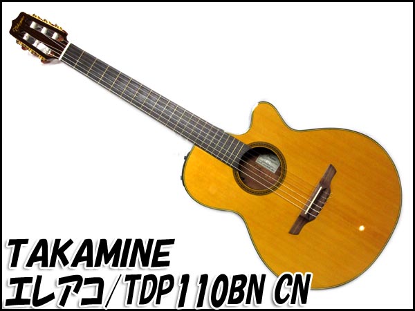 TS TAKAMINE アコースティックギター/エレアコ TDP110BN CN 美品