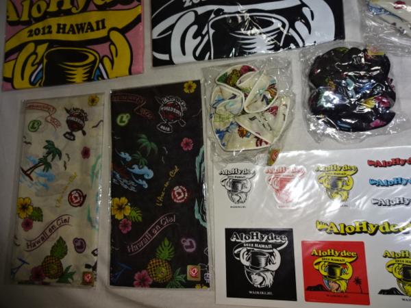■ラルクアンシエル HAWAII ハワイ アンシエル グッズ AloHydee Tシャツ キーホルダー バッグ ステッカー バンダナ マグネット シュシュ 他