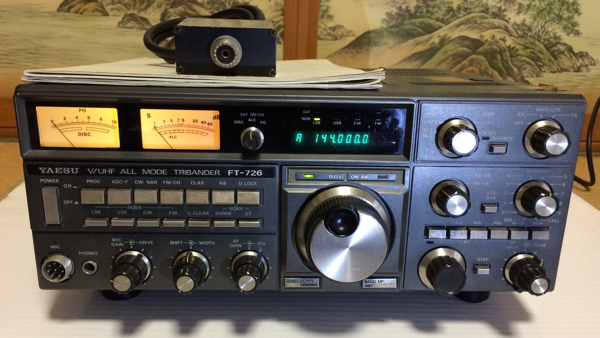 八重洲 YAESU FT-726 1444mhz 430mhzオールモード 中古