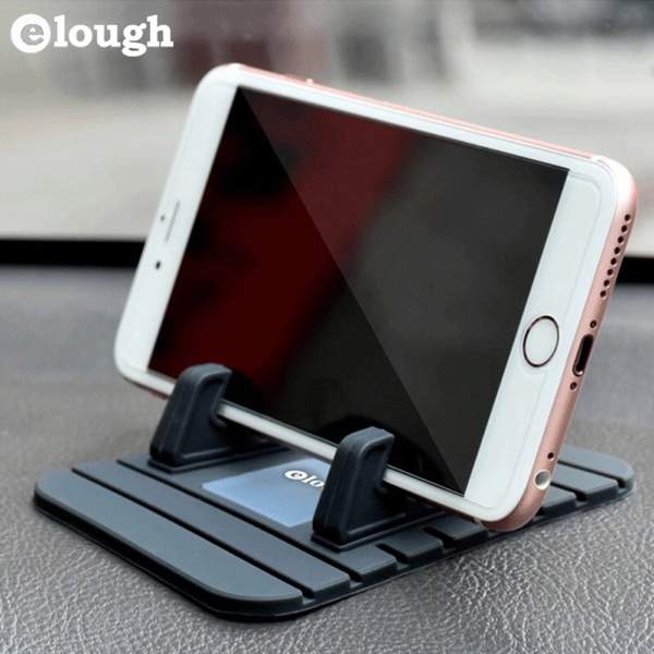 車ホルダーソフトシリコンアンチスリップマット、iphone など薄型スマホ用自動車電話ホルダー_1