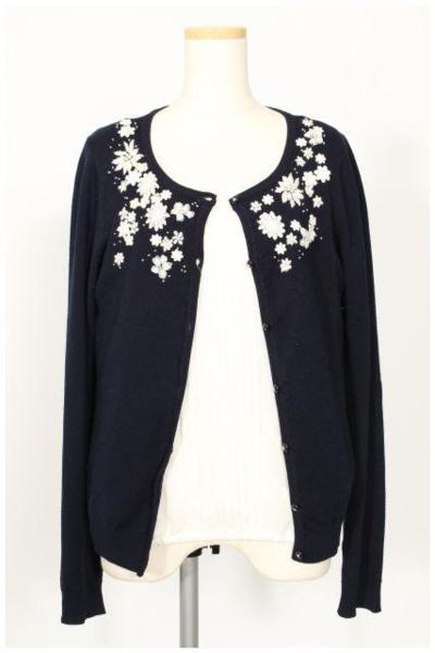 アプワイザーリッシェ　ブラウス&ニットカーディガンアンサンブル[LKNN19738]