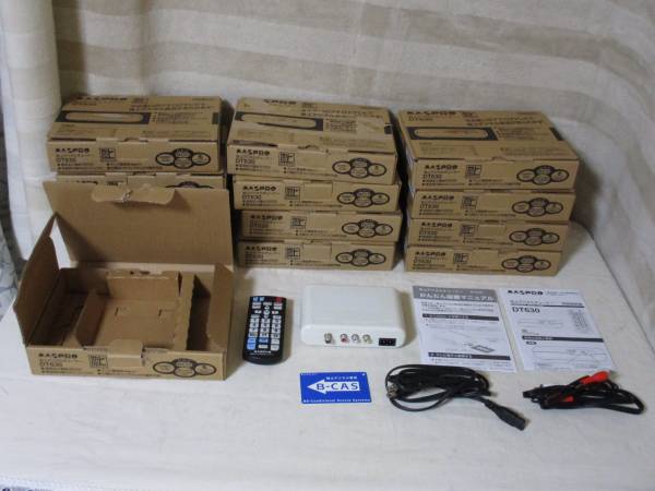 ●マスプロ 地上デジタルチューナー DT630 13個セット カード/リモコン/コード付属