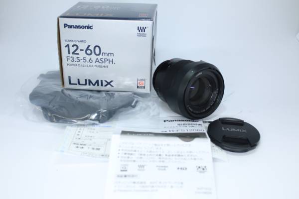 極美品] PANASONIC LUMIX G VARIO 12-60mm F3.5-5.6 ASPH. POWER O.I.S