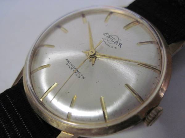 60's ENICAR エニカ 17Jewels スイスアンティーク 手巻腕時計 【公式通販】
