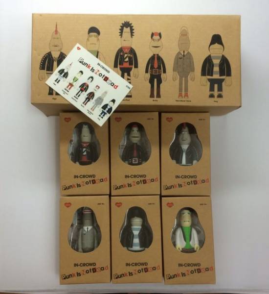 AMOS TOY エイモス　IN-CROWD Punk Is Not Dead 6体セット