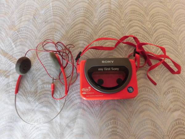 my first sony WM-3000 カセットプレイヤー