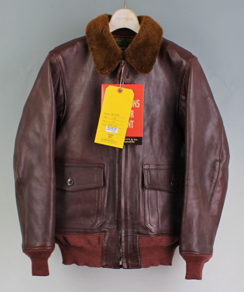 極美品 REAL McCOY MJ10106 M-442A 36 赤茶 リアルマッコイ M442A(36