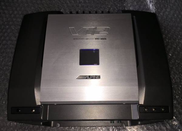 アルパイン　ALPINE　MRD-M605 400w×1ch レストア 、チューニング済み