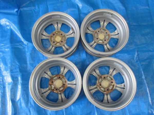 軽自動車 軽四 社外アルミホイール4本○シュティッヒ プレシャス14x5J 
