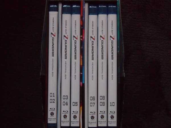 送料無料　中古　Blu-ray 機動戦士Zガンダム メモリアルボックス1・2 セット スクリーンモニター型ケース付_2