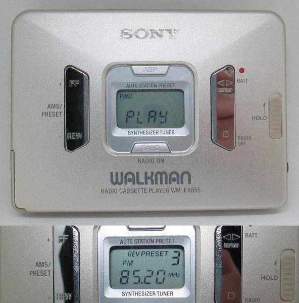 SONY WM-FX855 通電動作確認済み すぐに使えます SONY WM-FX855 通電