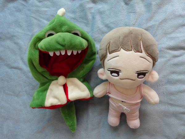 EXO☆チェン ぬいぐるみ 「トゥンデ」 マント付☆本物