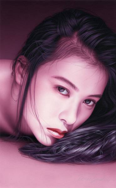 ◇吉田昭夫 美人画 「SMマニア98」(人物画)｜売買された