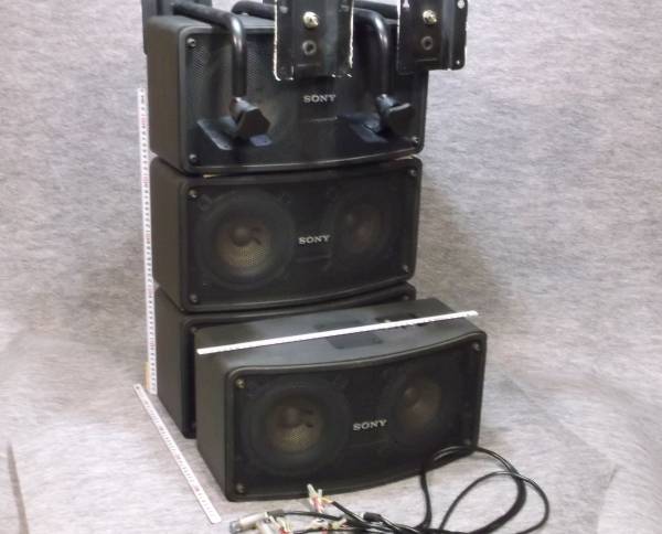 049□SONY ソニー スピーカー SS-P200 4台 セット 広島□(スピーカー