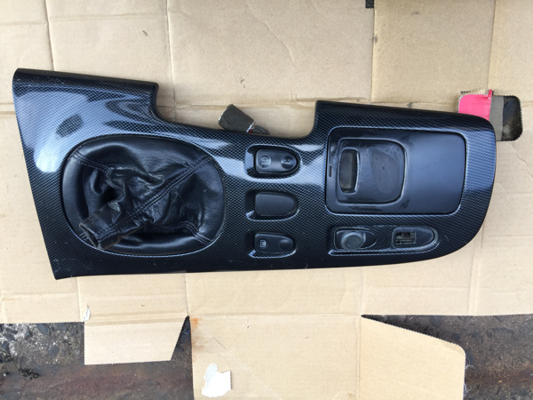 FD3S用センターコンソール、カーボン調パネル、灰皿、シフトブーツ等のセット！