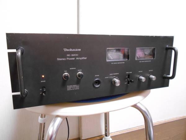 Technics STEREO POWER AMPLIFIER MODEL SE-9200 パワーアンプ