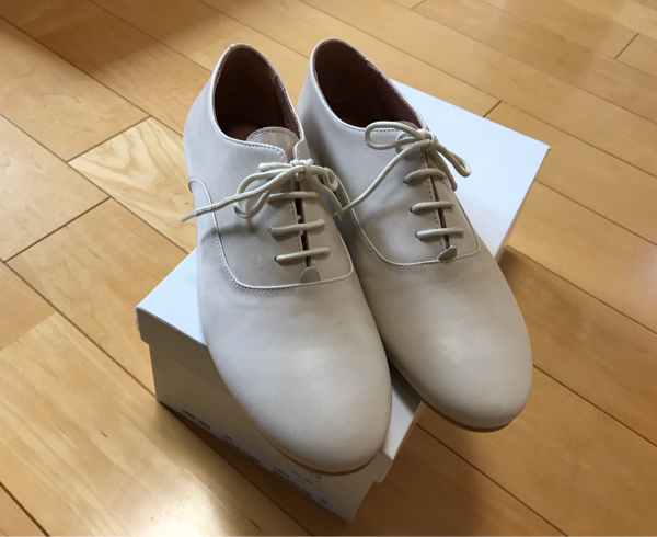 新品◆1001 PATTES(ミルエユヌパット) レースアップフラットレザーシューズ