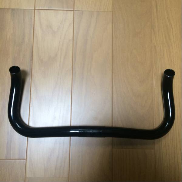 NITTO ニットー RB-001 ショートブルホーンバー ハンドル ブラック