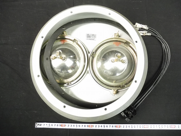 415系　前照灯　シールドビーム　鉄道部品　鉄道古物　放出品 9-11-zky【鉄道放出品】鉄道車両用前照灯・シールドビーム・小糸工業