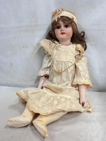 A07502 コレクションドール 現代模造ビスク 62cm長