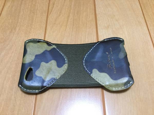 Roberu レザーケース iphone5s iphoneSE 迷彩 使用わずか 美品 送料込_1