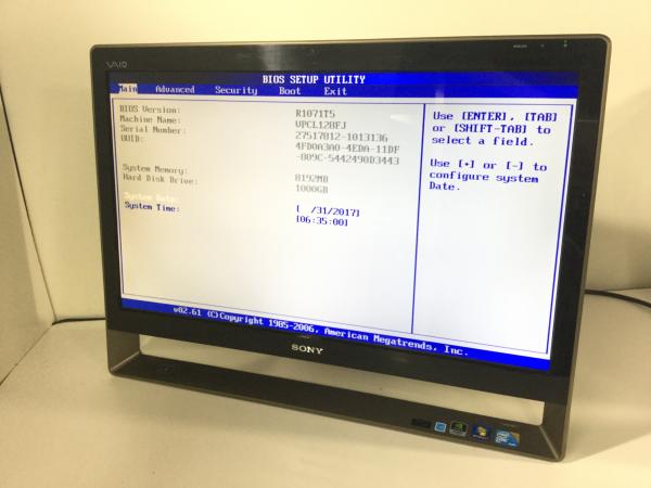 ジャンク!SONY VPCL128FJ●Core2Duo E7500 2.9G 8G 1T