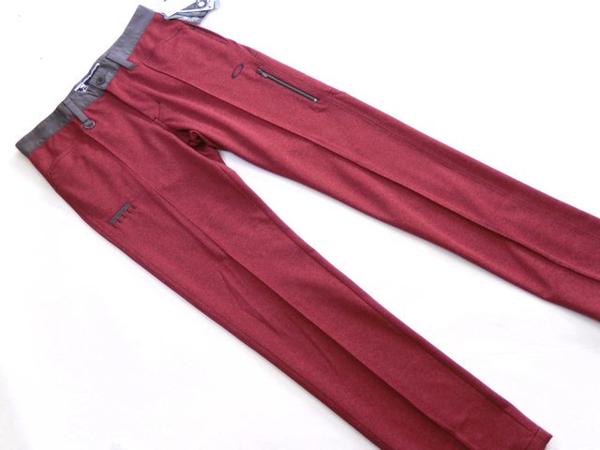 B1278 新品★OAKLEY SKULL オークリー スカル★32(82cm) ストレッチ 吸汗速乾性 ゴルフ テーパードパンツ Q1