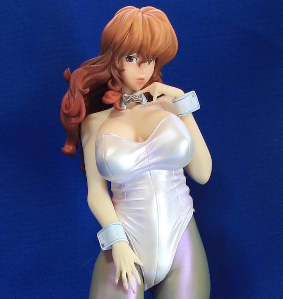 ビッグサイズ 脱衣ok! 峰不二子 1/5 PVC バニーガール 改造 ルパン三世