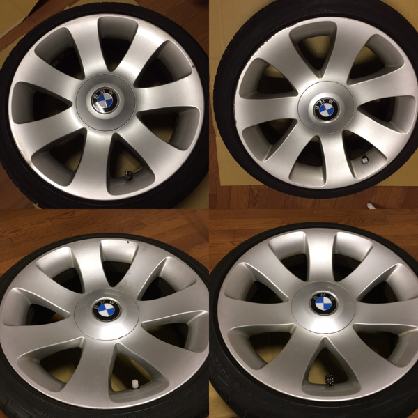 BMW E65 純正ホイール E46 にて使用 18インチ コンケーブ(ラジアル