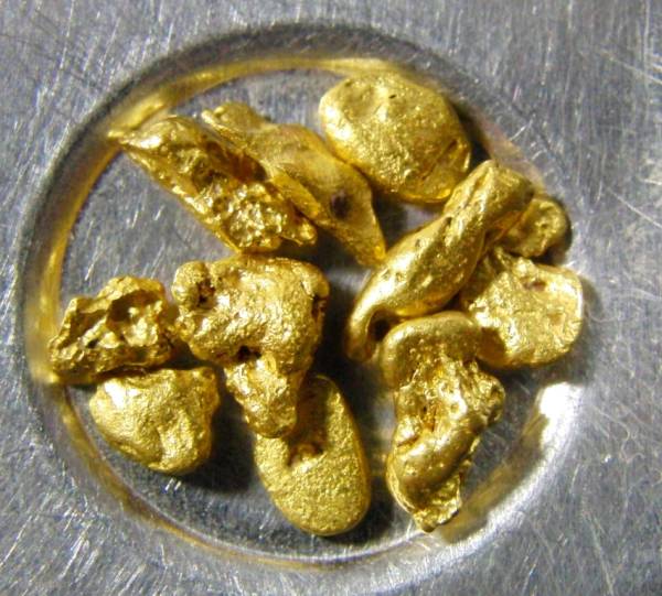 3.334g 自然金 砂金 ゴールドナゲット 金塊 オーストラリア ビクトリア州産