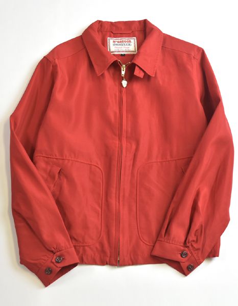 名作！美品◆McGREGOR マクレガー ドリズラー M スポーツジャケット スウィングトップ 理由なき反抗 ジェームスディーン HA077