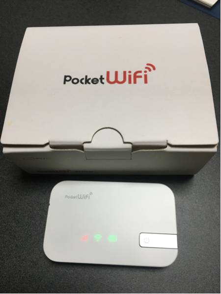 【美品】Pocket Wifiルーター 401HW ホワイト