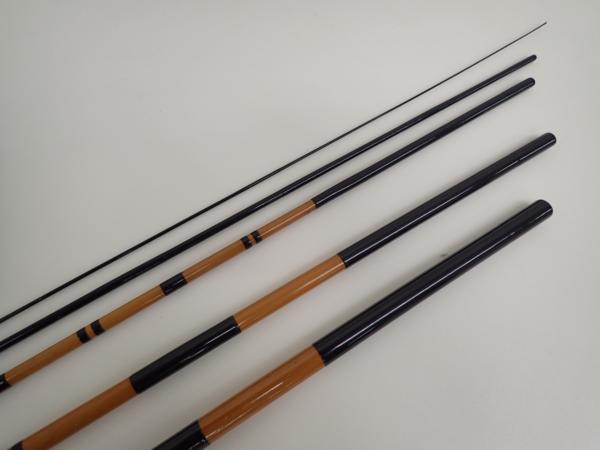 雲影作 魚楽 15.2尺 和竿 ヘラ竿 ≡ 4BAC5-11