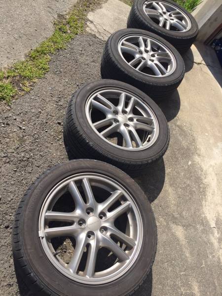 205/50R16ヨコハマ・ECOS＆BE型レガシィ純正ホイールセット★中古品★
