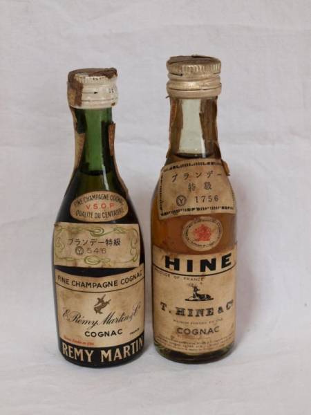 飲料・酒 【ブランデー特級】希少古酒ミニボトル10本