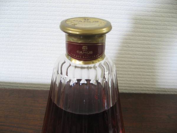 1.古酒 未開栓 CAMUS / カミュ バカラ カラフェ クリスタルボトル 替栓