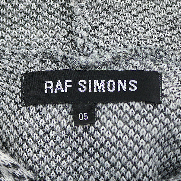RAF SIMONS ラフシモンズ 02aw 迷彩柄オーバーサイズニットパーカー 