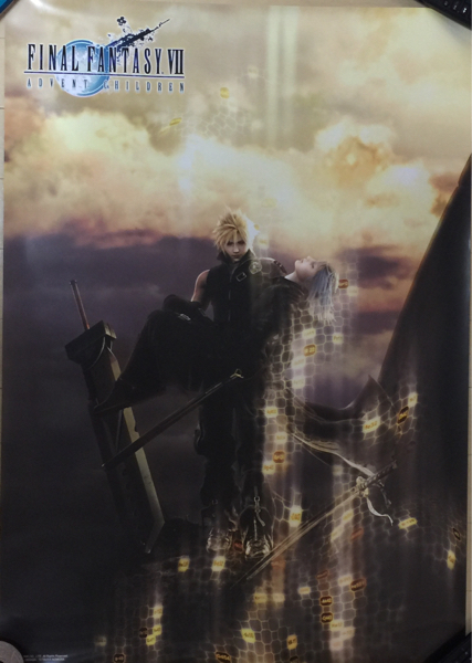 ポスター３枚セット★FINAL FANTASY VII ADVENT CHILDREN/ファイナルファンタジーアドベントチルドレン/クラウド/セフィロス/未使用_3